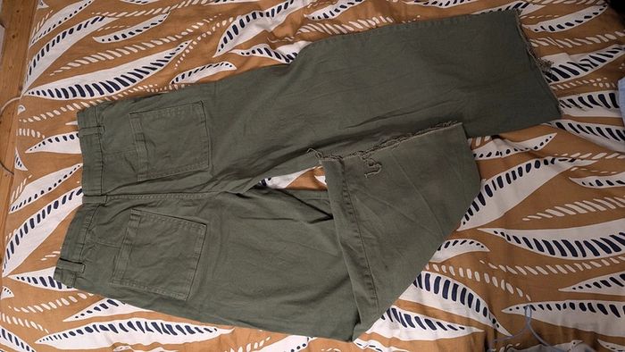 jeans droit Bizzbee kaki taille 36 - photo numéro 2
