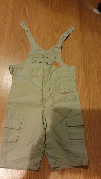 salopette tao 6 mois kaki