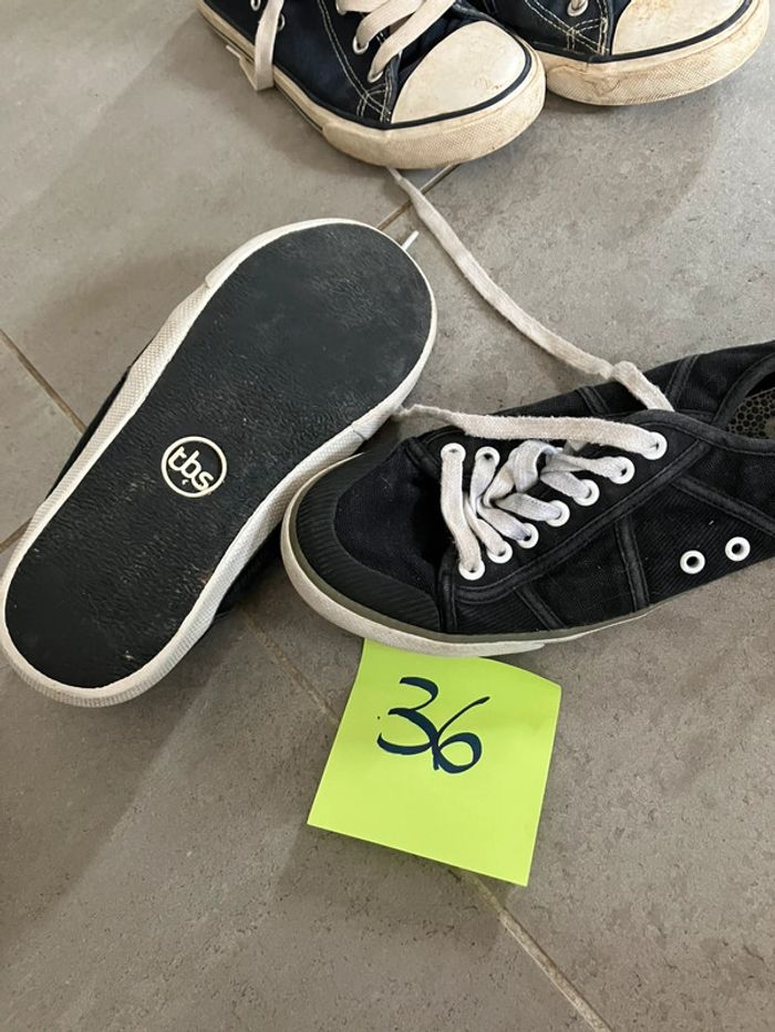 Lot 35 / 36 chaussures fille - photo numéro 8