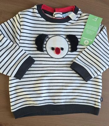 NEUF (non porté)🏷😍🤩💙 superbe pull 9 mois garçon 😍🤩💙