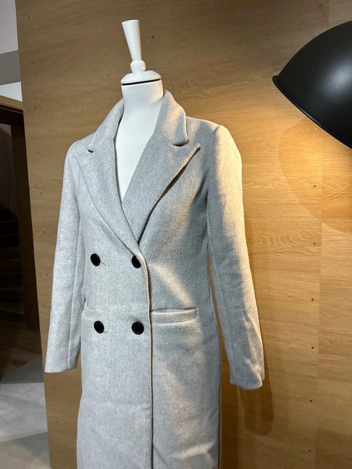 Manteau classique object taille XS gris - photo numéro 2