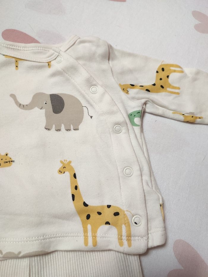 Ensemble bébé mixte - savane - 1 mois - Neuf - Kiabi - photo numéro 2