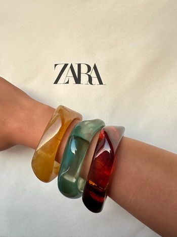 Lot de 3 gros bracelet Zara