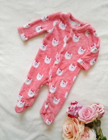 Pyjama hiver  fille polaire 6 mois Bébé rêve
