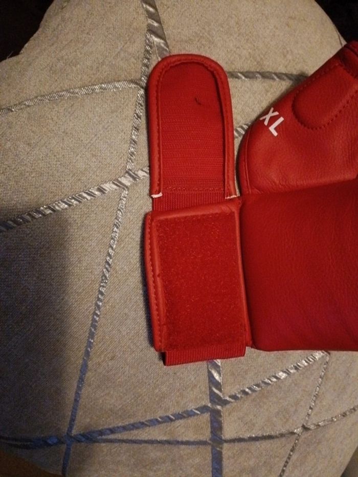 Gants de boxe outshock Decathlon rouge taille XL comme neuf - photo numéro 6