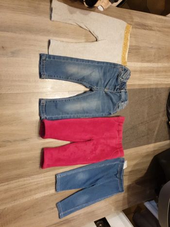 Lot pantalons 12 mois