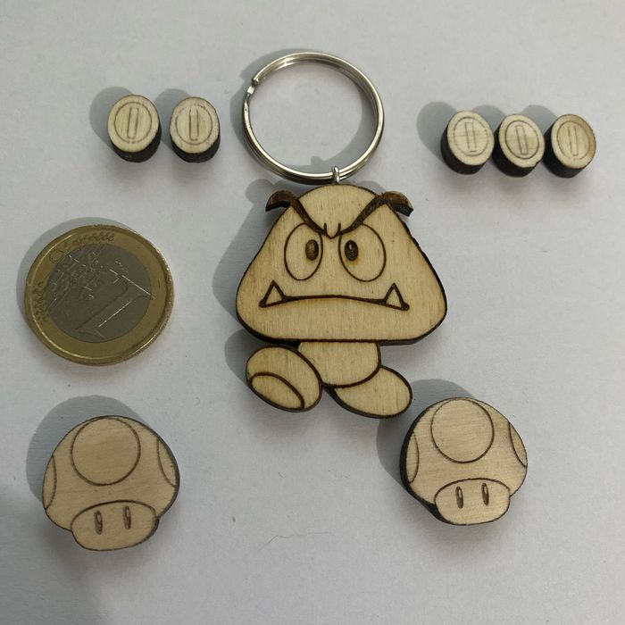 Porte clés goomba Mario