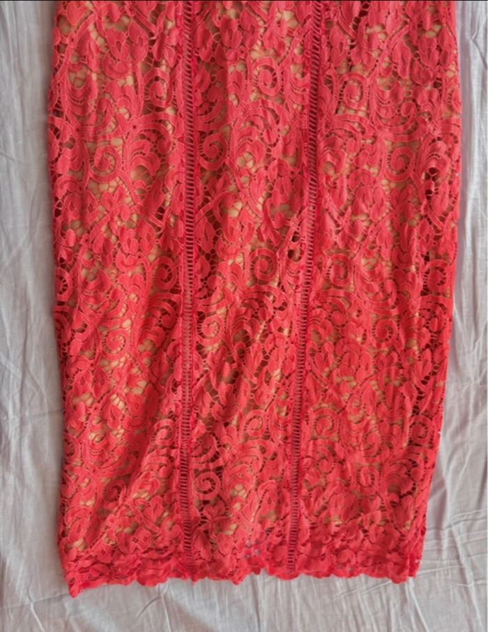 Robe cocktail dentelle - photo numéro 5