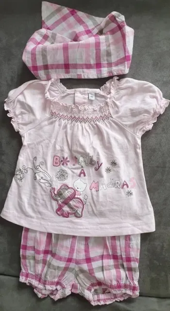 Ensemble été 3 pièces 6 mois