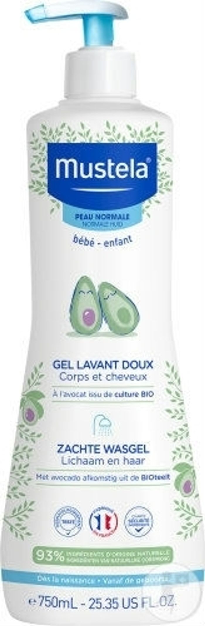 Gel lavant mustela