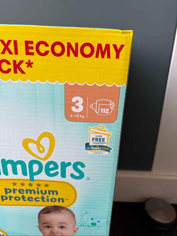 Un pack de couches Pampers premium protection Taille 3 6/10 kg - photo numéro 2