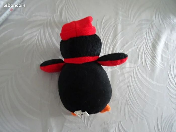 Pingouin en peluche 28 cm de haut - photo numéro 4