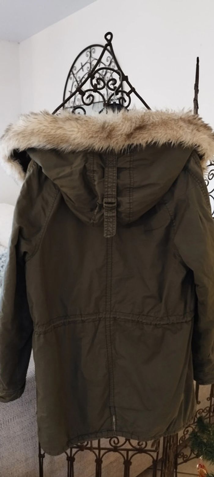 Manteau, parka avec capuche fourrure. Pinkie. Très bon état - photo numéro 7