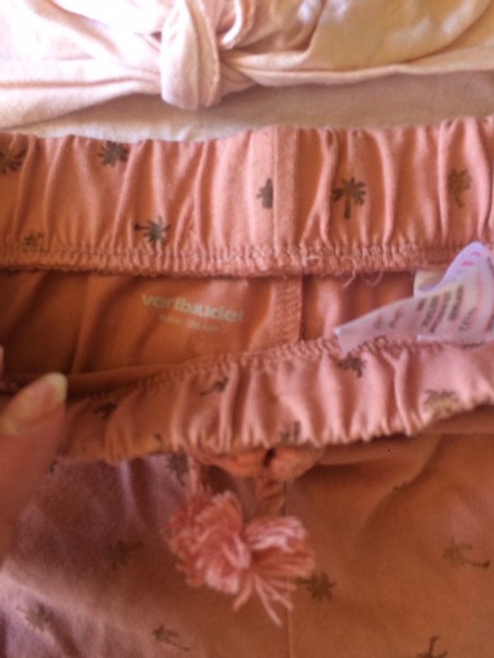 Ensemble débardeur short rose 8 ans Vertbaudet - photo numéro 2