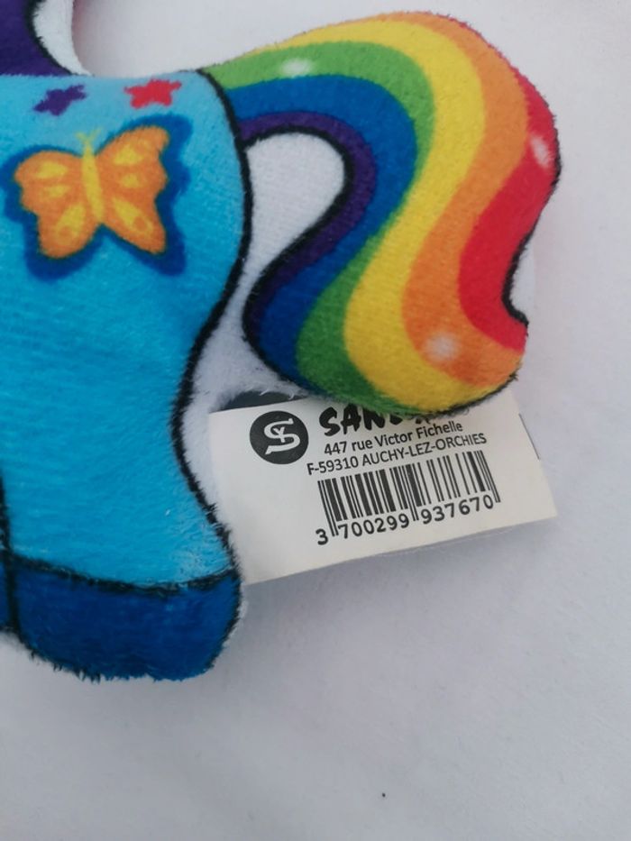 Peluche plate licorne - photo numéro 3