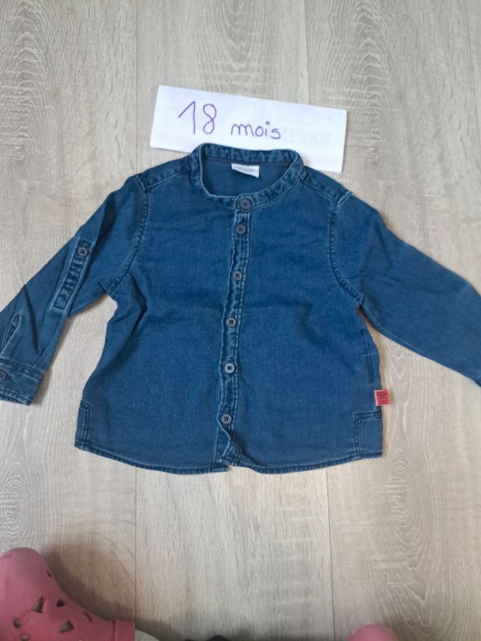 Chemise en jean 18 mois