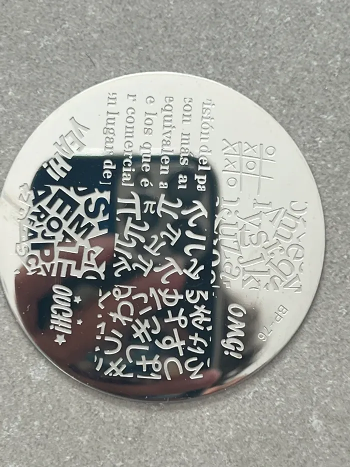 Lot 8 plaques Stamping Nail Art - photo numéro 9
