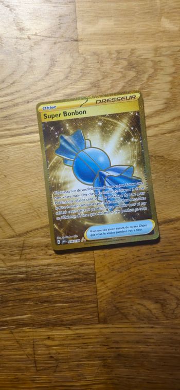 Carte Pokemon Super bonbon 256/198