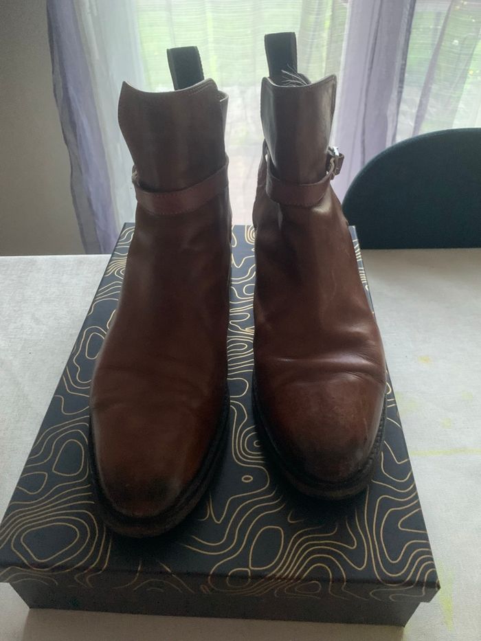 Bottines en cuir Melvin et Hamilton