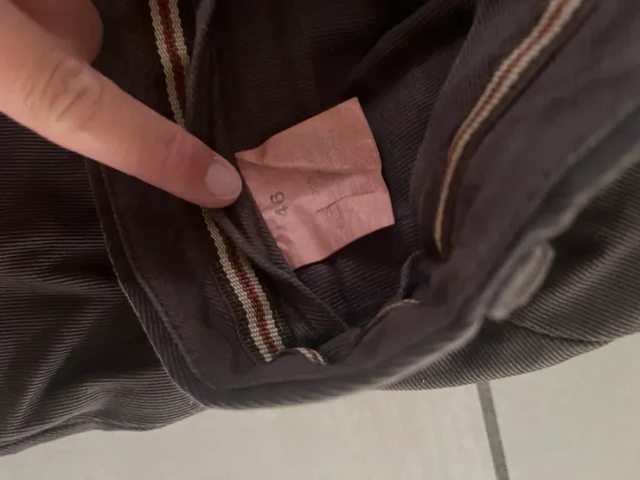 Pantalon marron Balmain taille 46 - photo numéro 5