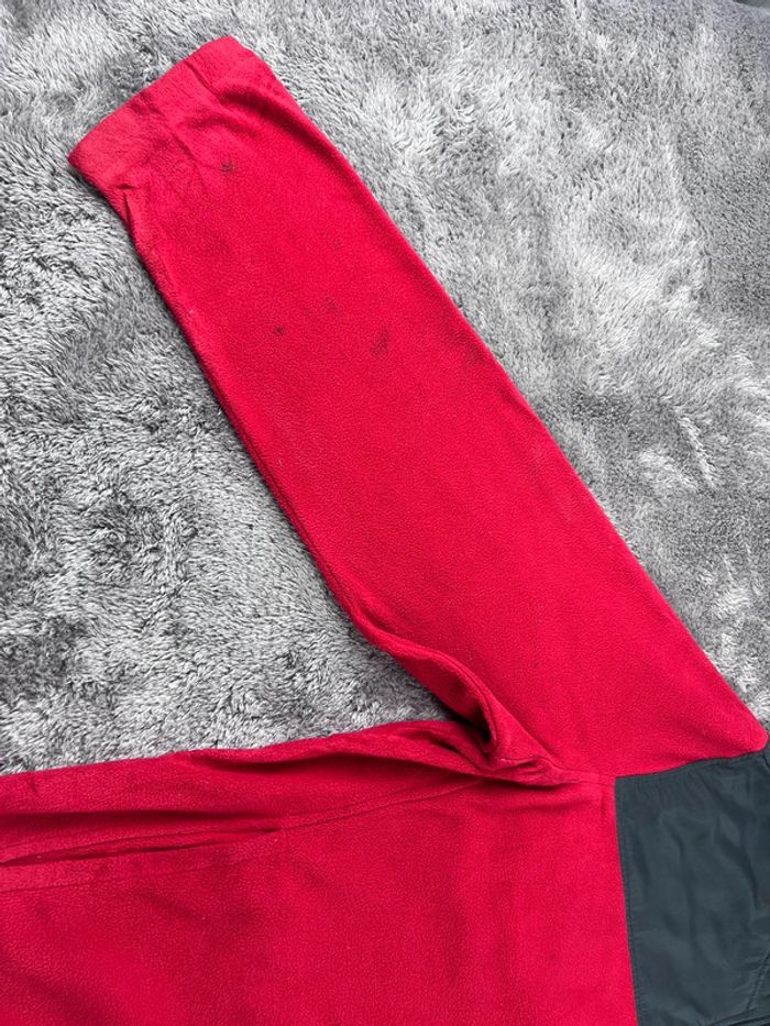 Pull polaire Starter rouge et noir à zip taille XL – Homme casual - photo numéro 11