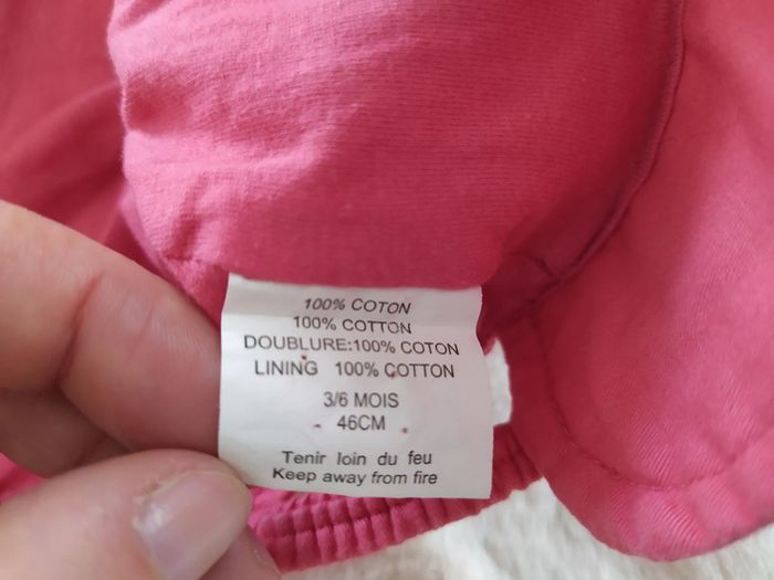 Chapeau Little Heart 3-6 mois bébé fille - photo numéro 5