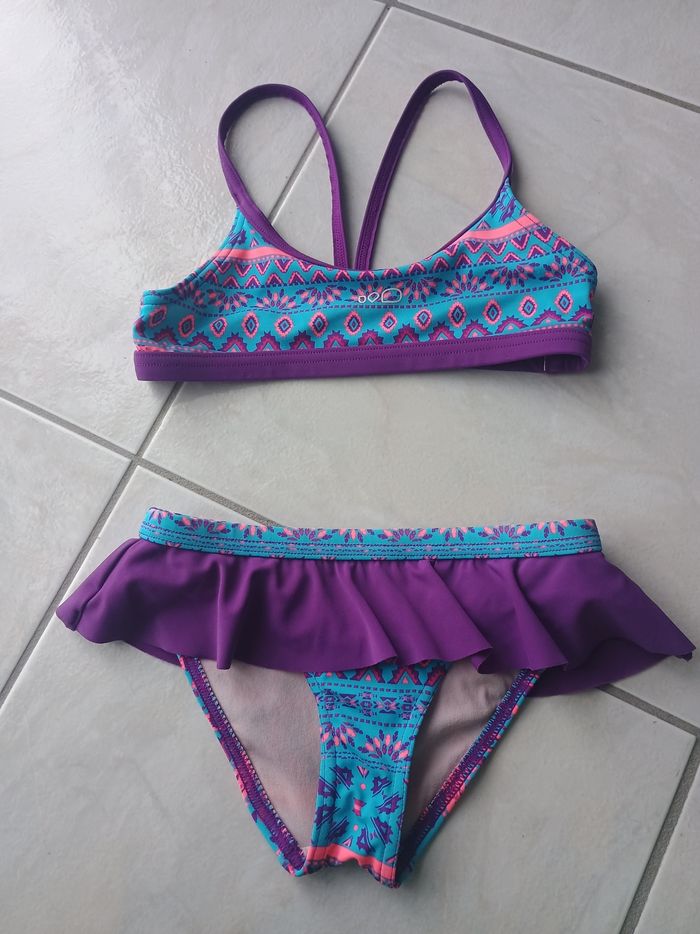 Maillot de bain 2 pièces fille 6 ans