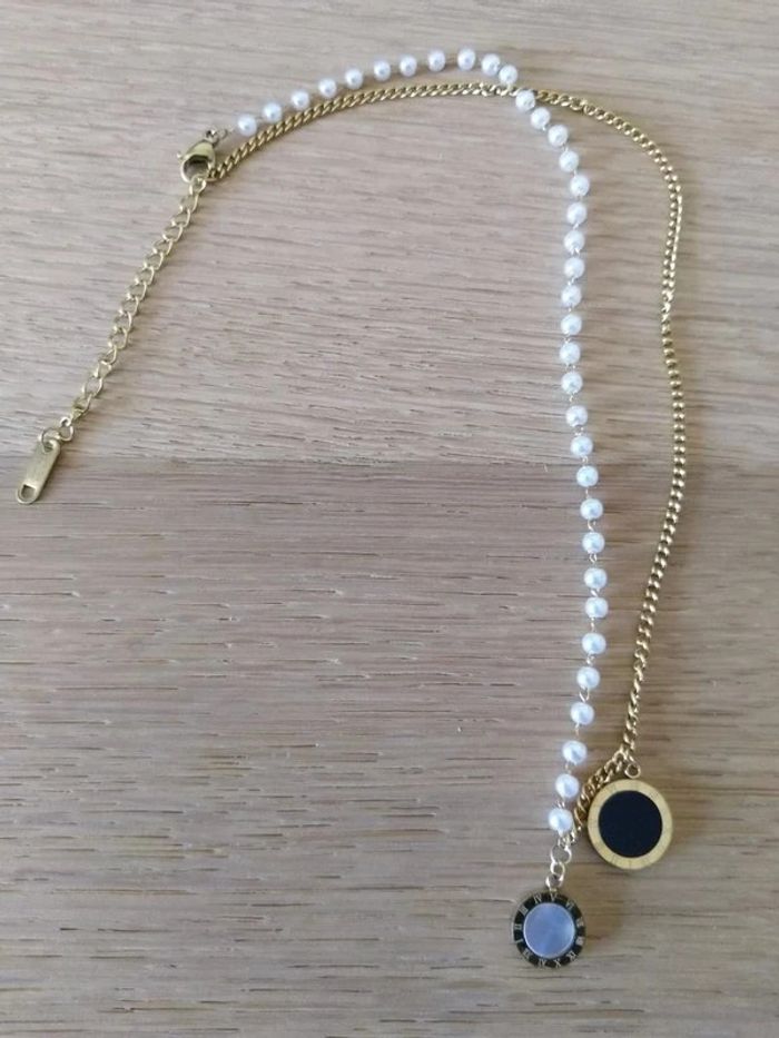 Collier perles et coquilles - photo numéro 3