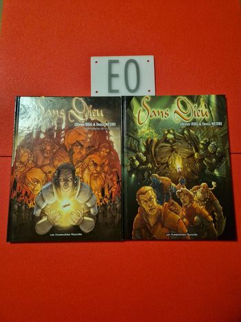 Lot de 2 bd sans dieu 1 et 2,EO