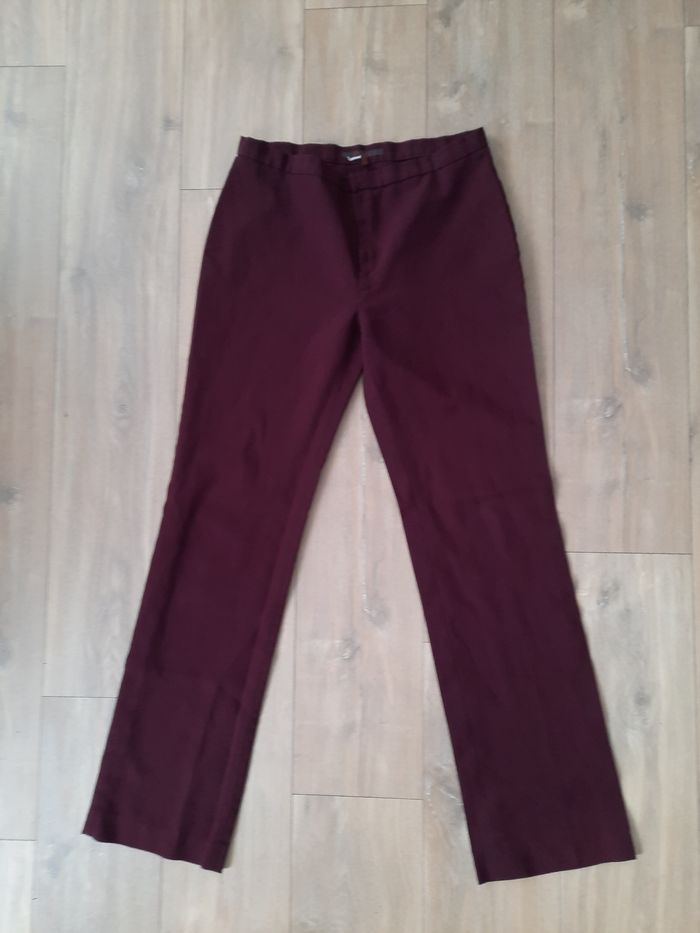 Pantalon bordeaux