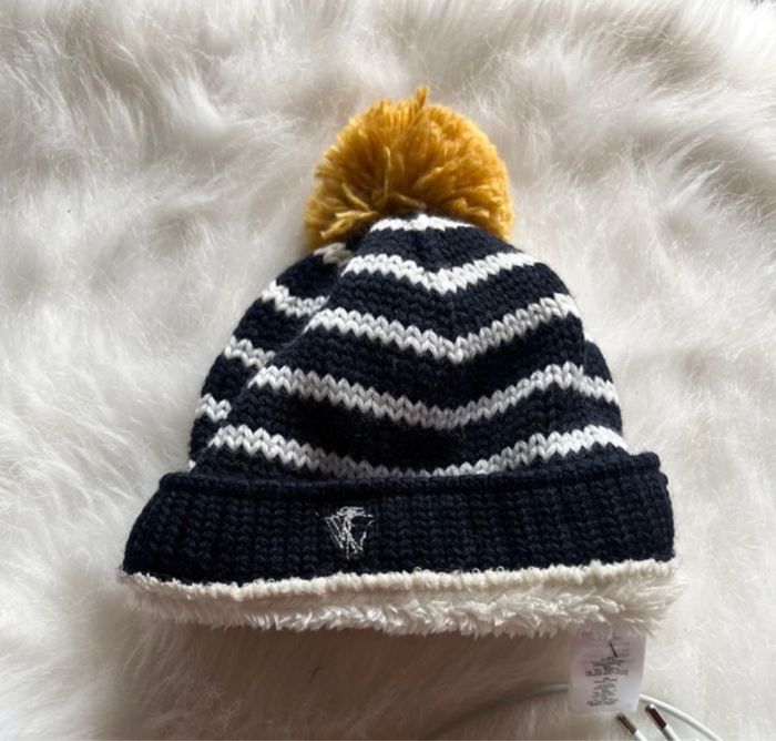 Bonnet naissance petit  bateau mixte - photo numéro 2