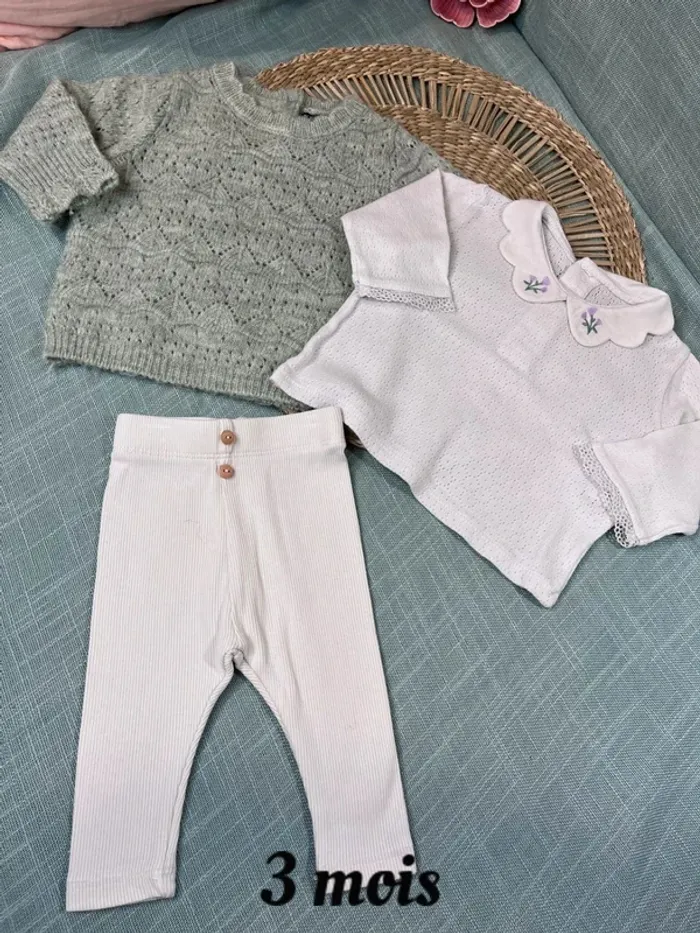 Ensemble taille 3 mois