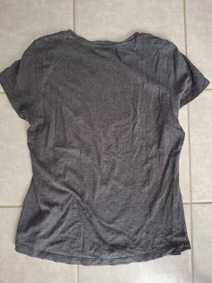 T-shirt femme puma M gris anthracite - photo numéro 4