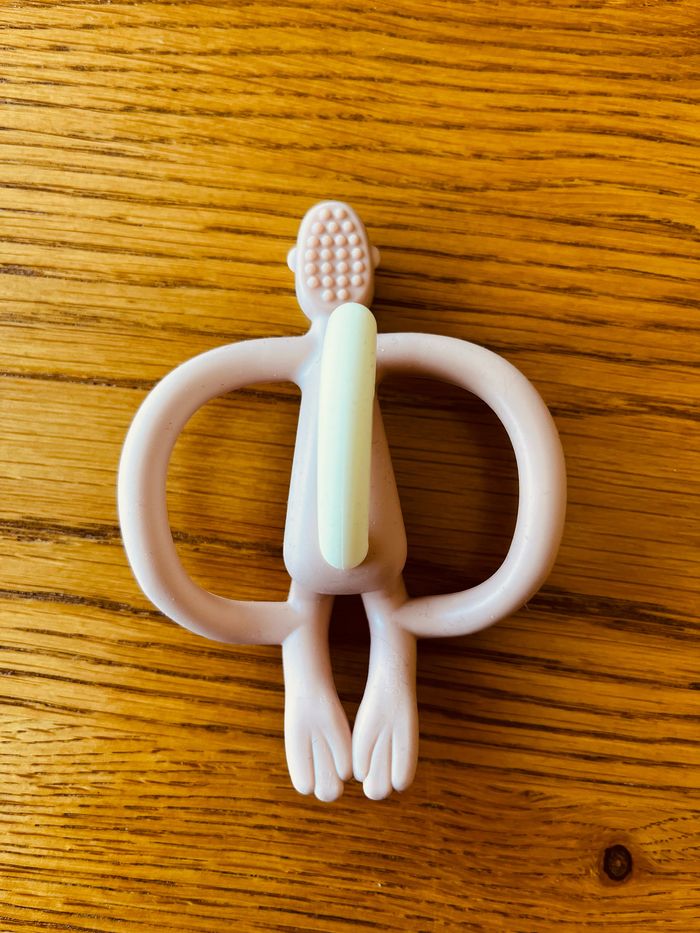 Anneau de dentition rose Matchstick Monkey - photo numéro 2