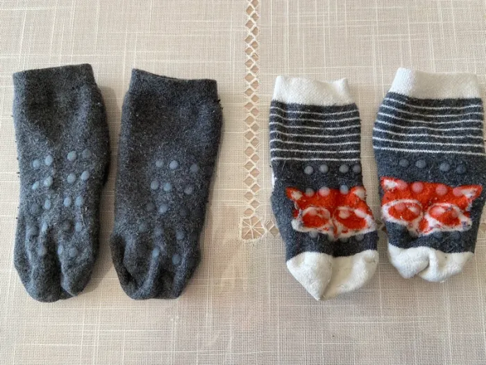 Chaussettes hiver et gants