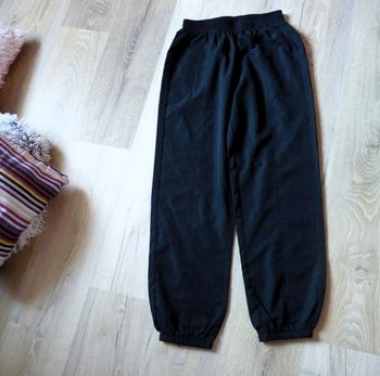 Pantalon large femme S 36 shein souple noir neuf taille élastiquée