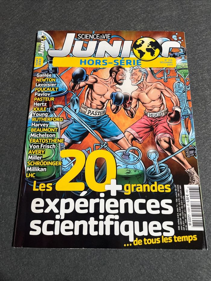 Science&Vie Junior Hors Série N°109 Les 20 + Grandes expériences Scientifiques