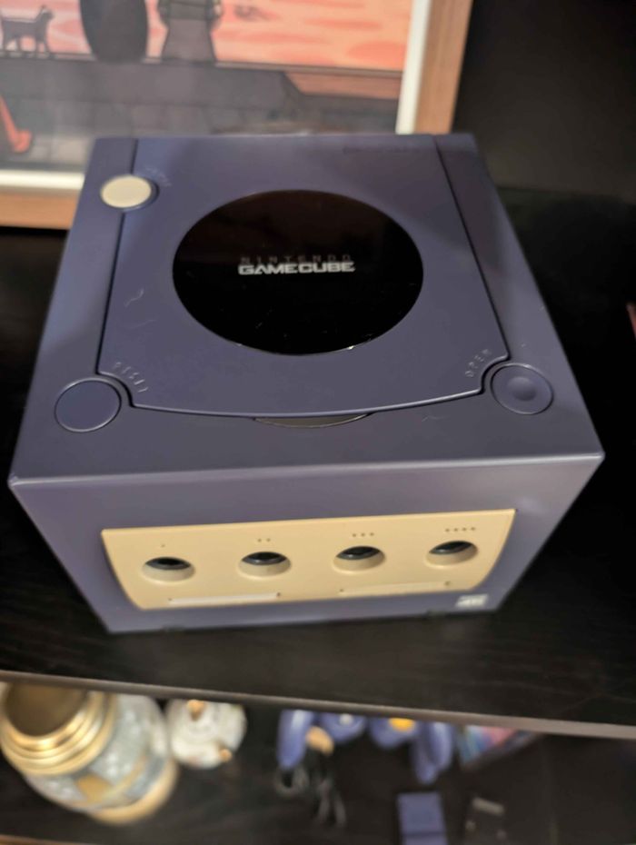 Gamecube violette + 2 manette + jeux + carte memoire - photo numéro 8