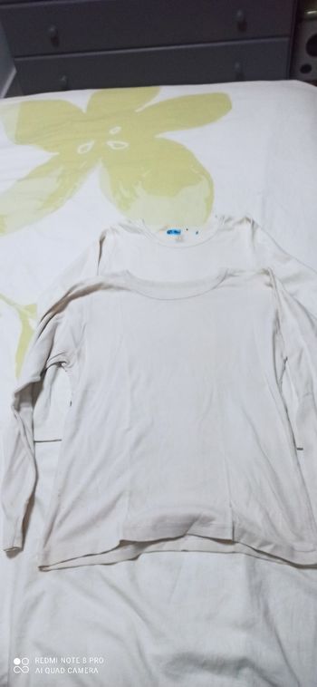 2 maillots de corps 10 ans