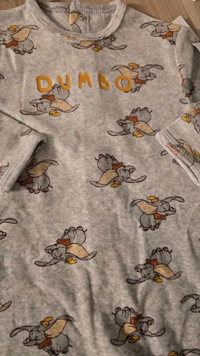 Neuf (non porté)🏷 💙🤩 superbe pyjama" dumbo " disney  18 mois garçon 💙🤩 - photo numéro 3