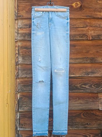 Lot jean et sweat court taille 36