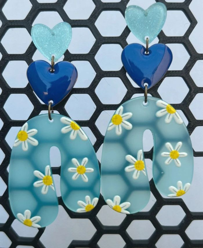 Boucles d’oreilles estivales