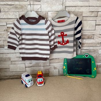 Lot de pulls en mailles Garçon - T9mois - Tissaia et tape à l’œil 