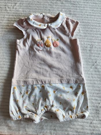 Barboteuse combi short