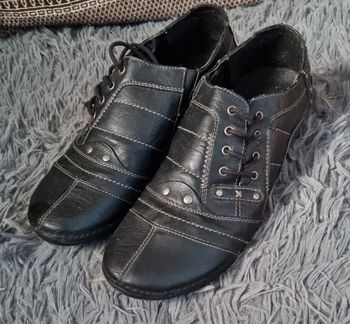 Chaussure cuir à lacets 40