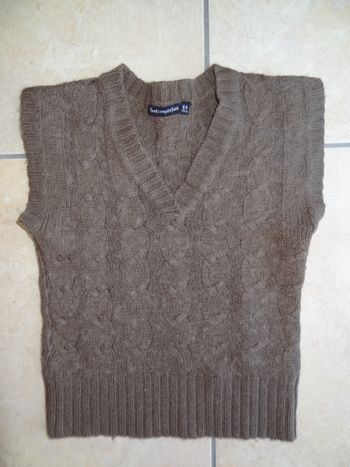 Pull Tout compte fait T 8ans 50%laine