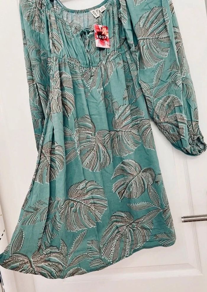 Robe été Roxy S turquoise coastal sound