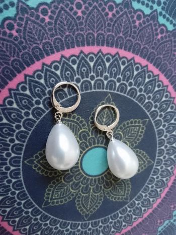 Boucles d'oreilles bohèmes en argent 925