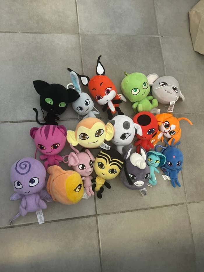 Lot peluche coccinelle Miraculous - photo numéro 2