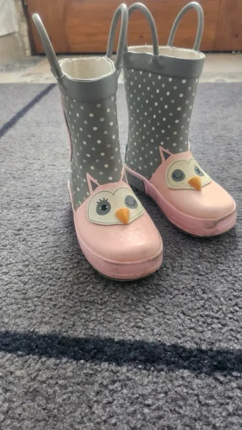 Bottes de pluie hiboux